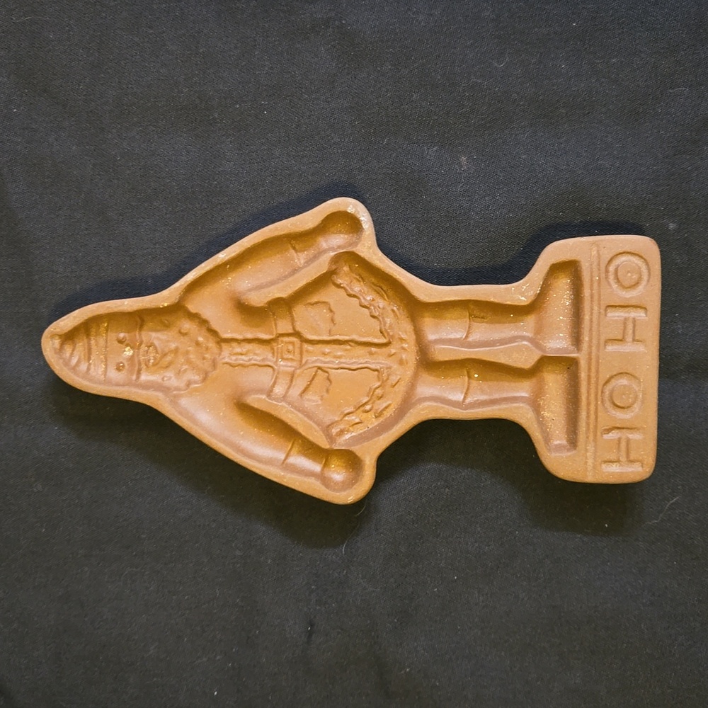Vintage Hartstone Santa Claus Ho Ho 8" Cookie Mold